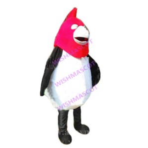 Flapping White Chicken Mascot Costume