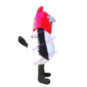 Flapping White Chicken Mascot Costume