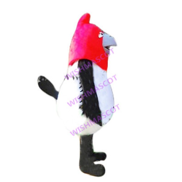 Flapping White Chicken Mascot Costume