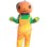 Halloween Pumpkin Man Mascot Costume