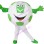 Fast Green Football Mascot Costume