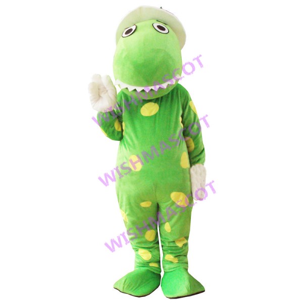Gentleman Polite Adult Dinosaur Mascot Costume