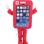 Standby Red Cell Phone Mascot Costume