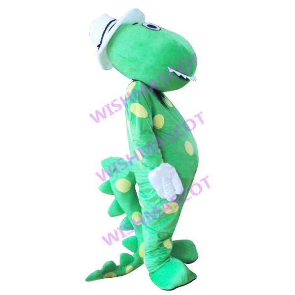 Gentleman Polite Adult Dinosaur Mascot Costume