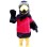 Tangled Black Eagle Mascot Costume