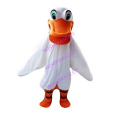 Green Eyes Duck-billed Bird Mascot Costume