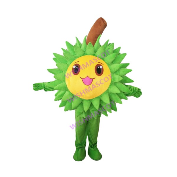 Green Durian Mascot Costume