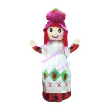 Adult Shortcake Girl Mascot Costume