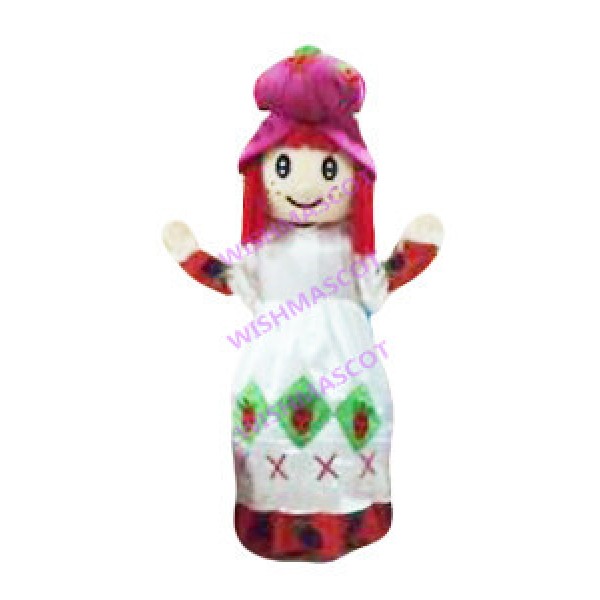Adult Shortcake Girl Mascot Costume