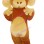 Monkey With White Hat Mascot Costume
