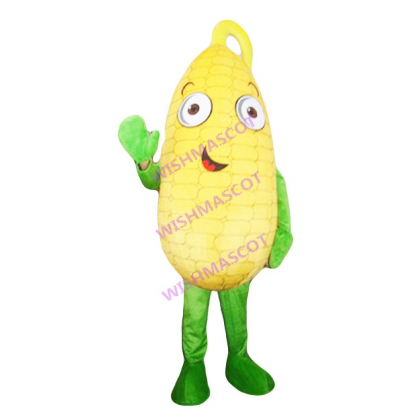 Peeled Corn Mascot Costume