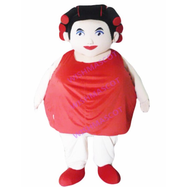 Big Breasted Landlady Mascot Costume