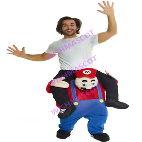 Mario Prosthetic Leg Mascot Costume