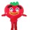 Tomato Mascot Costume With Sausage Mouth