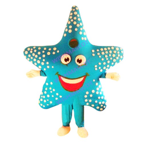 Lake Blue Starfish Mascot Costume