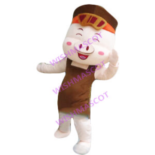 Refreshing Swimming Pig Mascot Costume