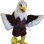 Joyous Long Fur Eagle Mascot Costume