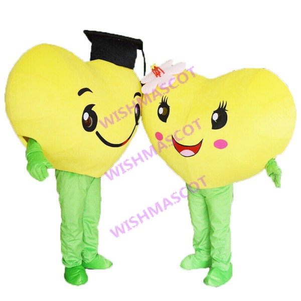 Adult Loving Couple Mascot Costume