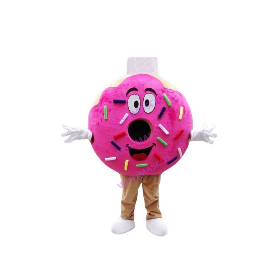 Strawberry Donut Mascot Costume