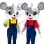 Jolly Rat Brothers Mascot Costume