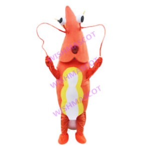 Large Freshwater Prawn Mascot Costume