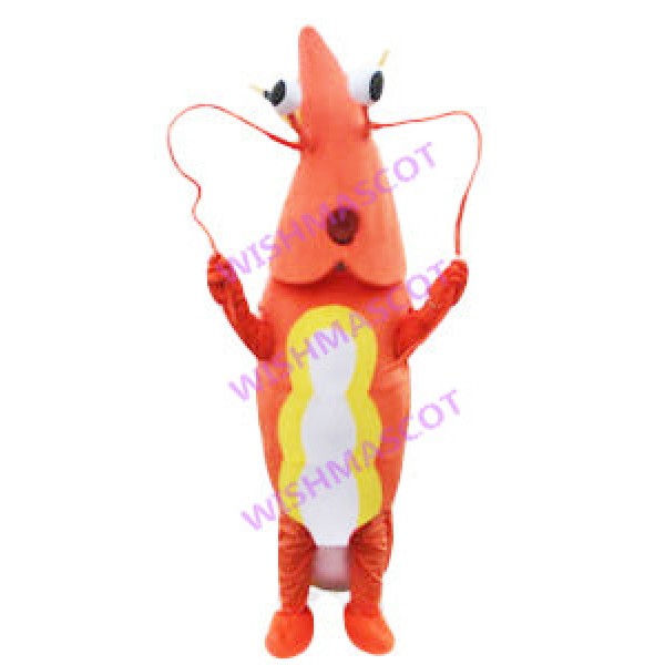Large Freshwater Prawn Mascot Costume