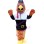 Adventure Bird In Jacket Mascot Costume