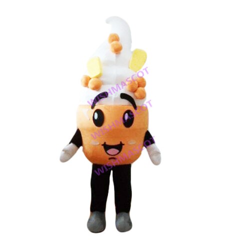 Yogurt Nut Ice Cream Mascot Costume