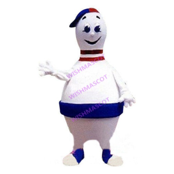 Large Bowling Pin Mascot Costume