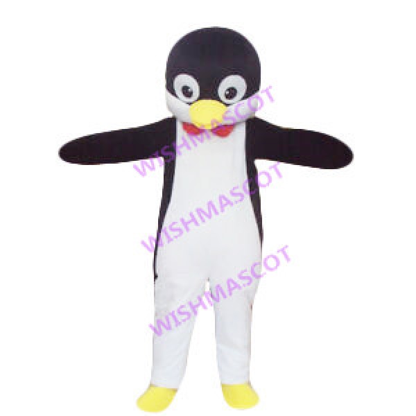 Slim Dinner Penguin Mascot Costume
