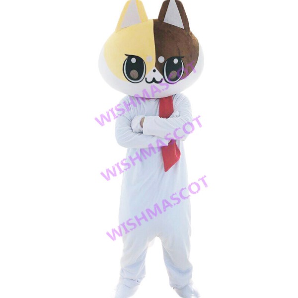 Adult Doodle Cat Mascot Costume