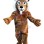 Muscular Seasoned Tiger Mascot Costume