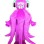 Carnival Headset Octopus Mascot Costume