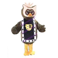 Dominating Owl King Mascot Costume