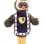 Dominating Owl King Mascot Costume