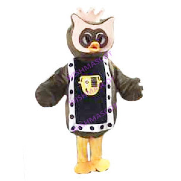 Dominating Owl King Mascot Costume