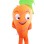 Smooth Clean Carrot Mascot Costume