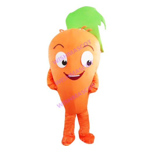 Smooth Clean Carrot Mascot Costume