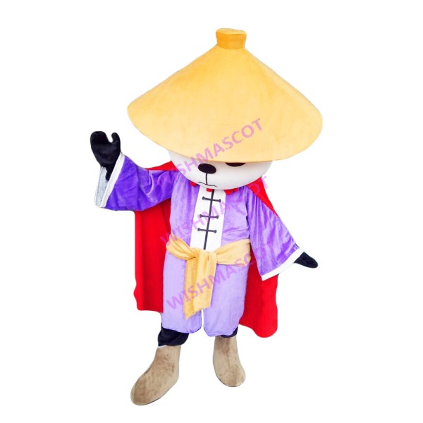 Taciturn Master Panda Mascot Costume