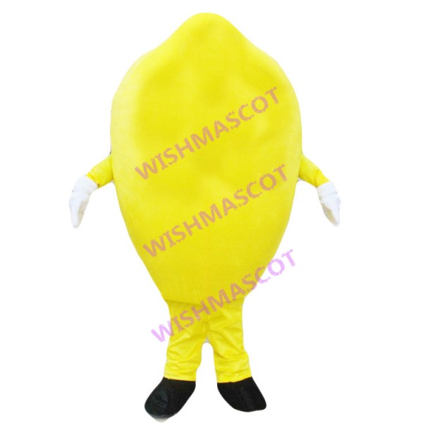 Whole Sour Lemon Mascot Costume