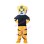 Active Tiger Kid Mascot Costume