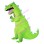 Inflatable Green Stegosaurus Mascot Costume