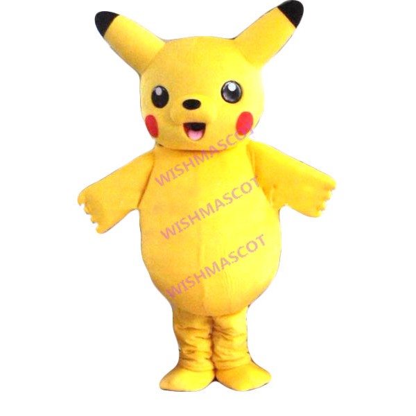 Lovable Amiable Pikachu Mascot Costume