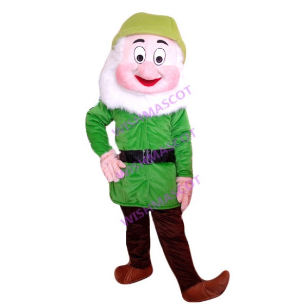 Kindly Green Dwarf Mascot Costume