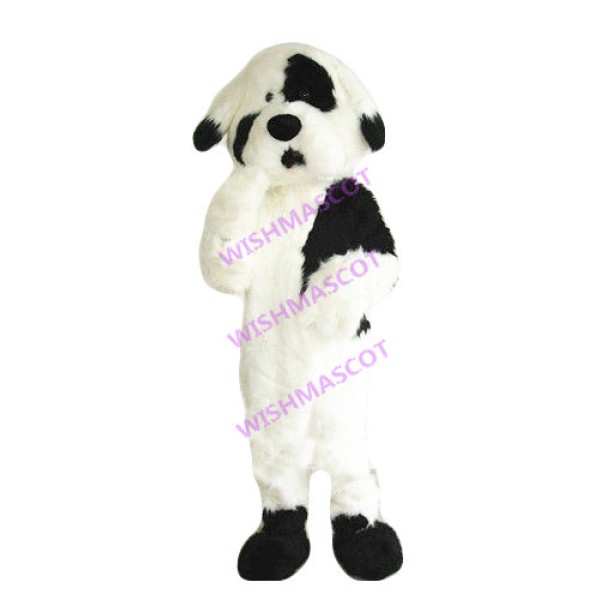 Disgusted Furry Dog Mascot Costume