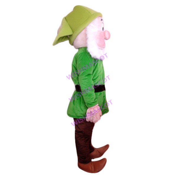 Kindly Green Dwarf Mascot Costume