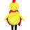 Red Cape Chicken Mascot Costume