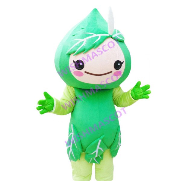 Green Vegetable Mascot Costume