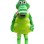 Short Body Cartoon Crocodile Mascot Costume