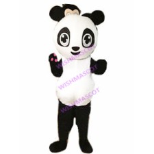 Introverted Panda Sister Mascot Costume